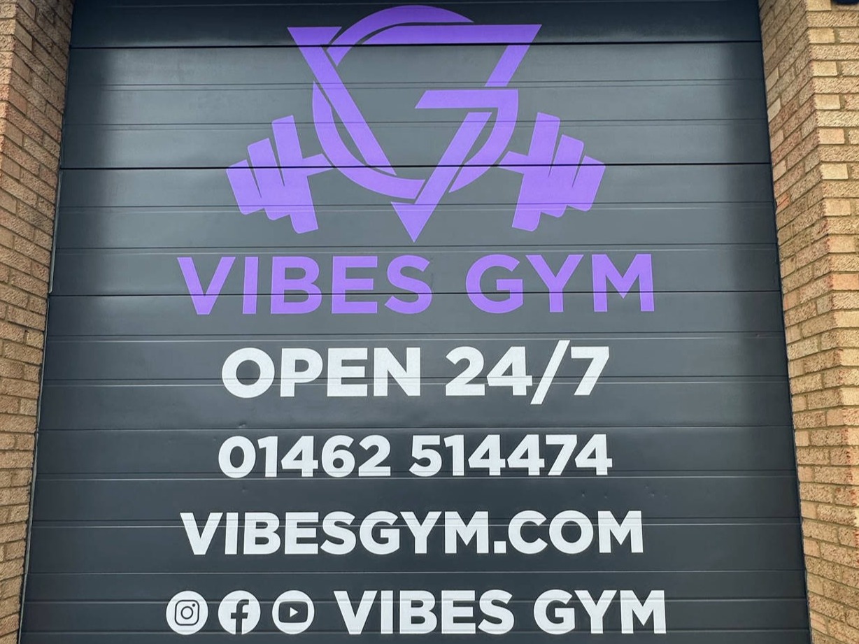 gym signage