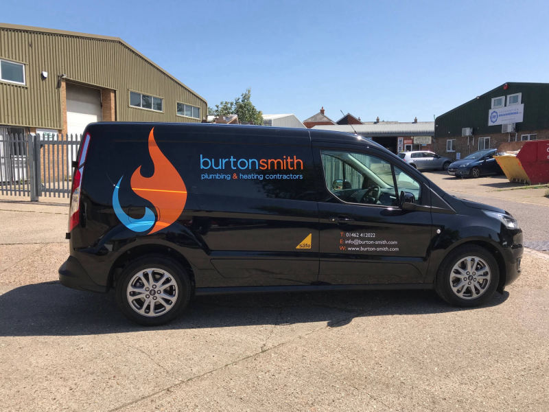 plumbing van wrap vehicle graphics