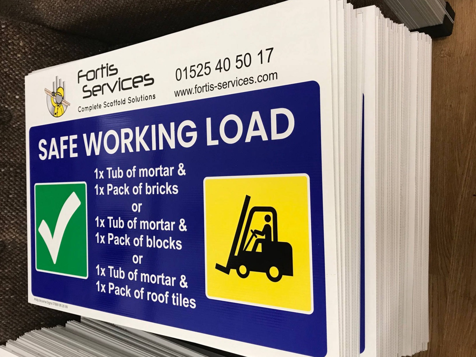 custom health & safety signage 