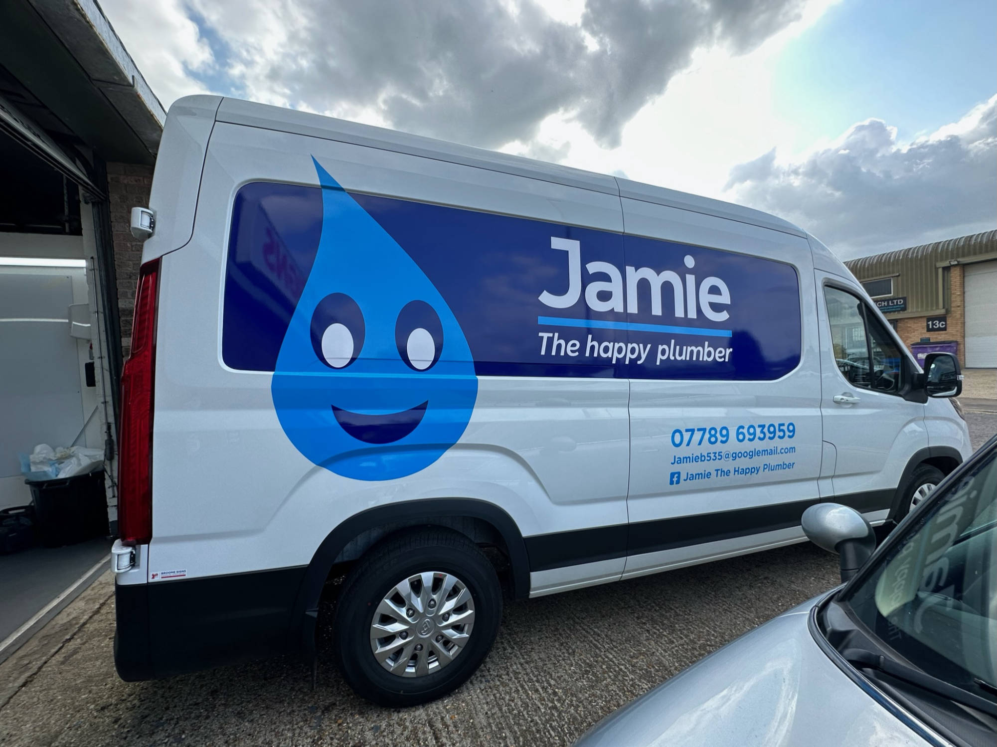 plumbing van graphics