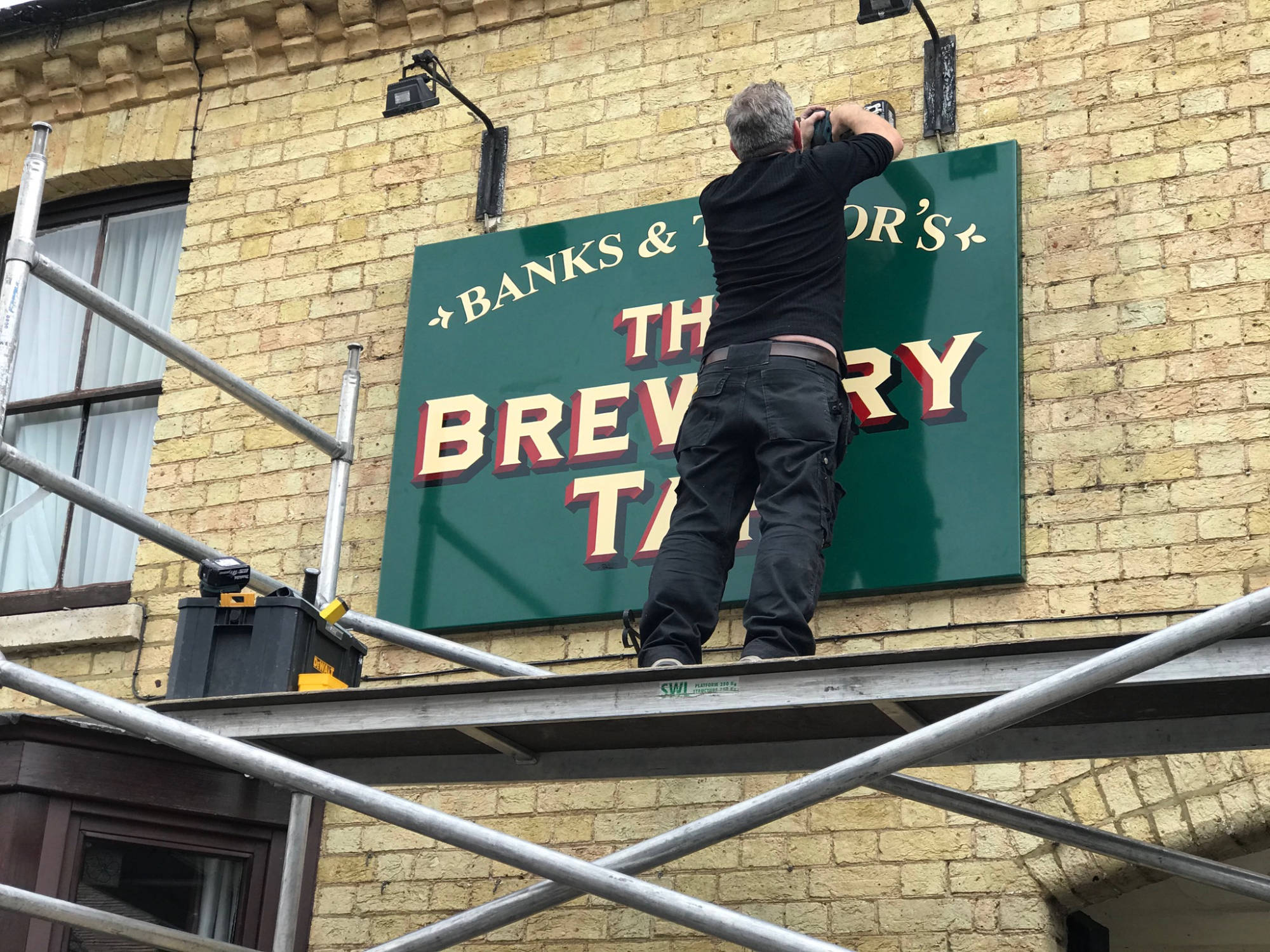 pub signage