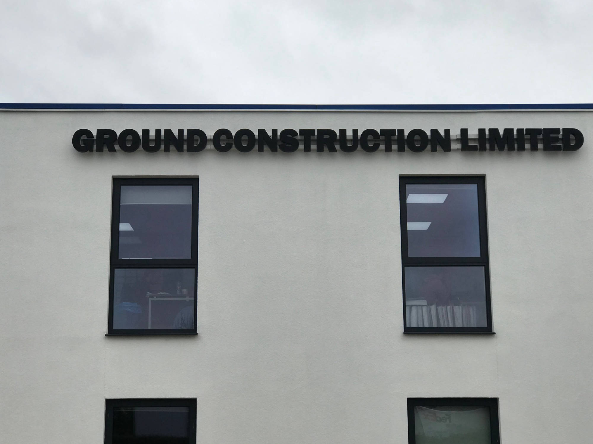 construction building signage