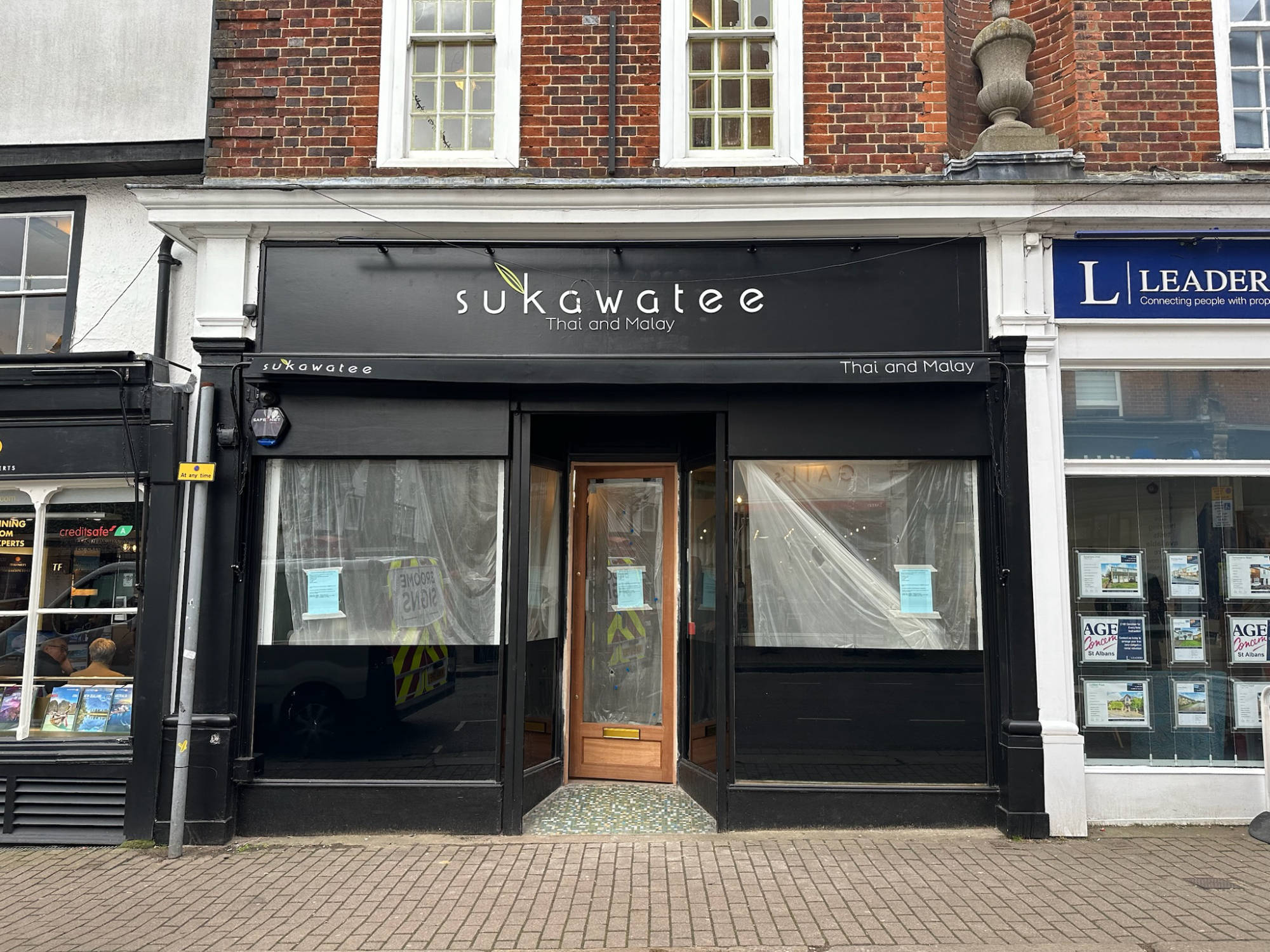 exterior shop signage