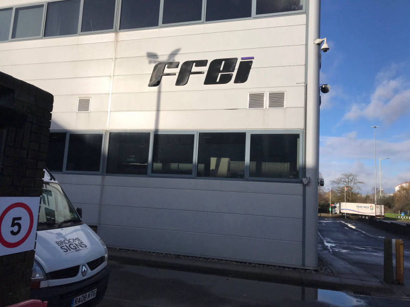 industrial unit signage 