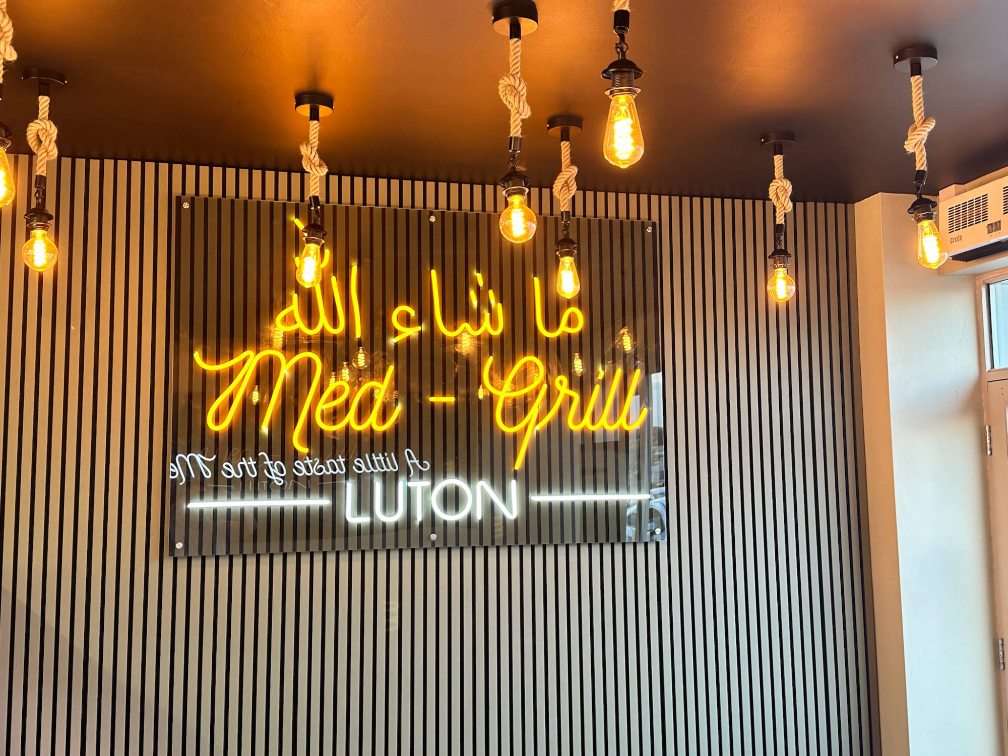 led restaurant signage
