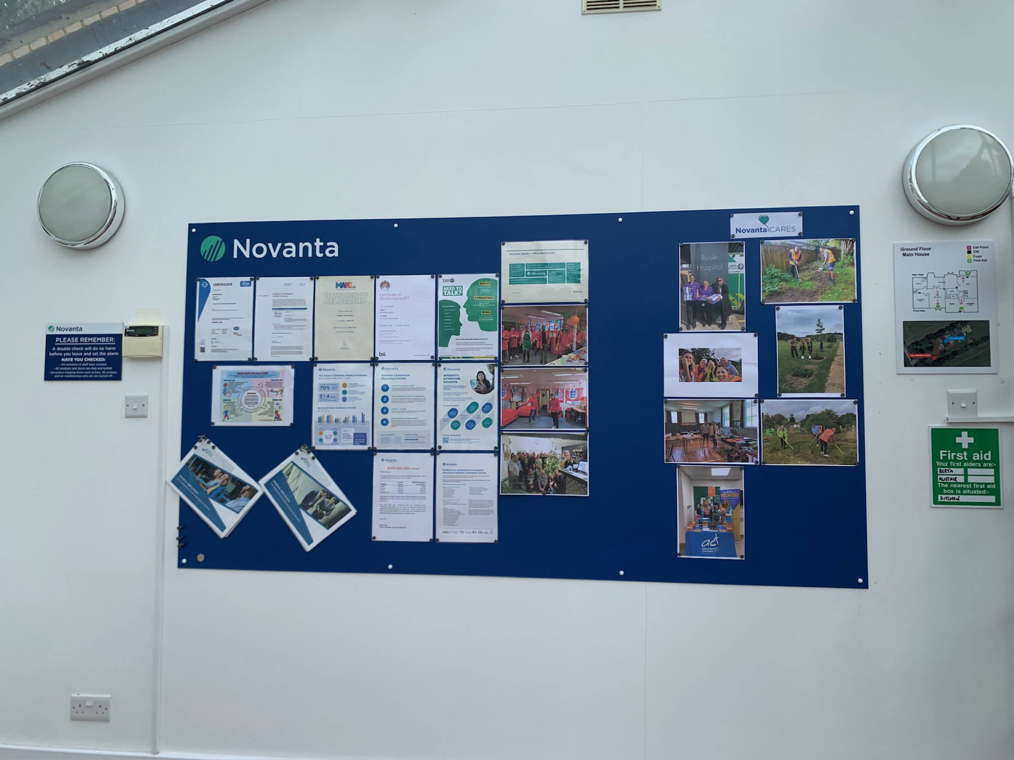 notice board signage