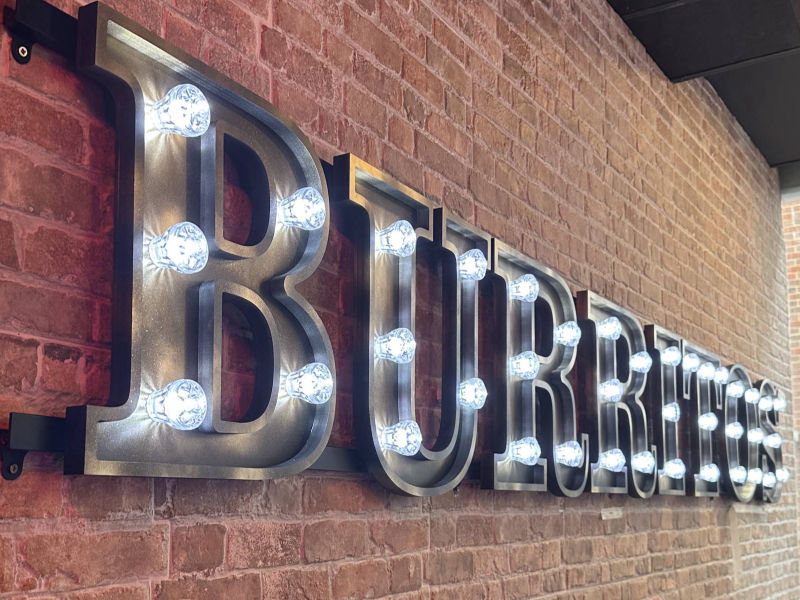 illuminated letter signage