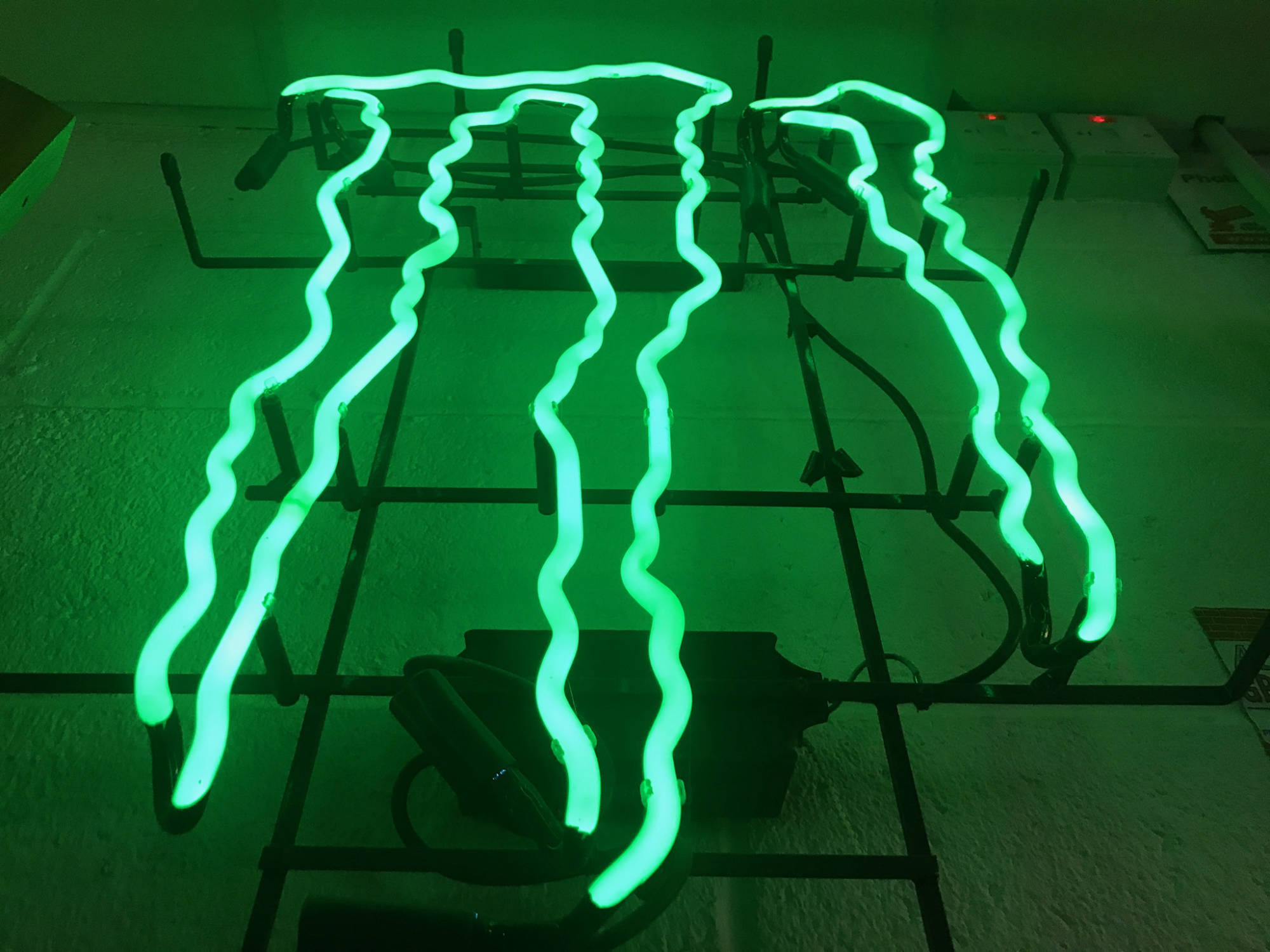 monster energy illuminated signage