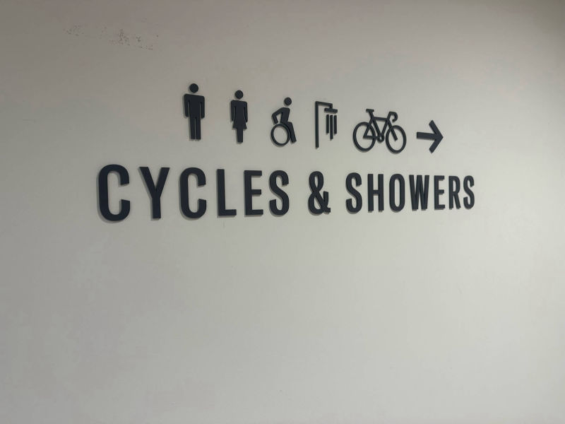 acrylic wall signage