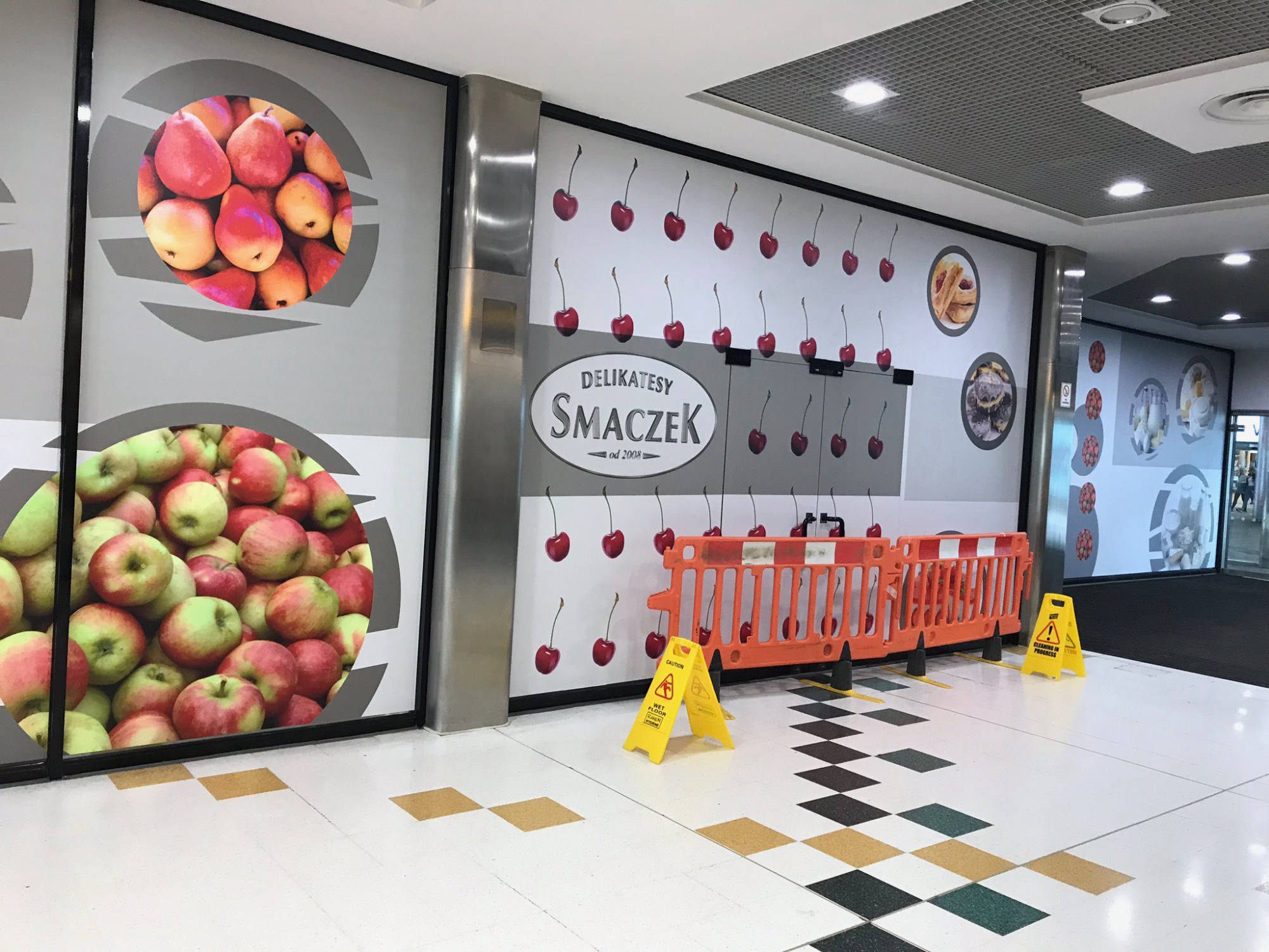 colour printed window graphics