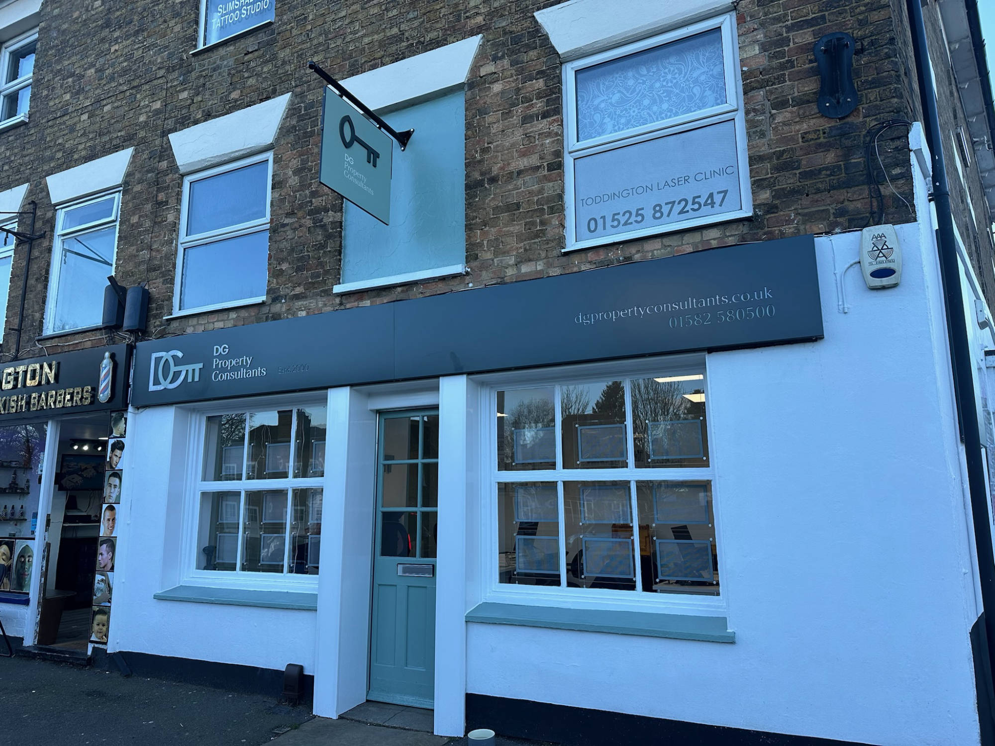 exterior shop signage